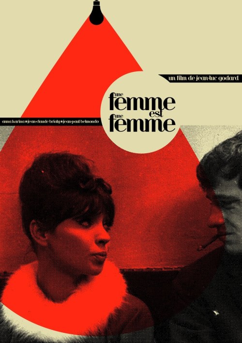 Une femme est une femme, Jean Luc Godard, 1961 Poster