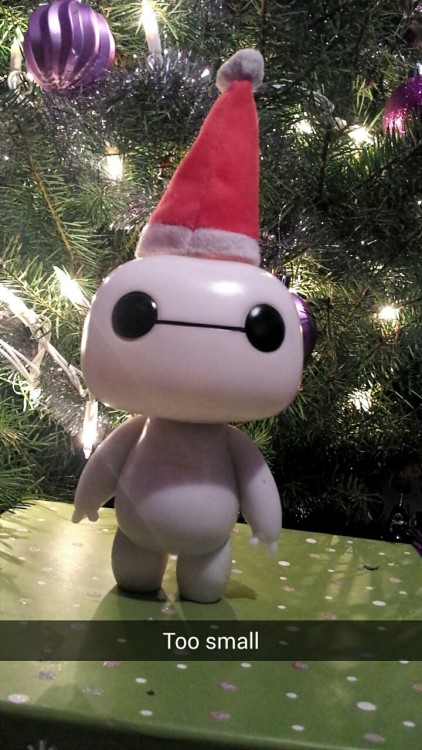 anime-in-thigh-highs:Happy holidays from a very festive vinyl!