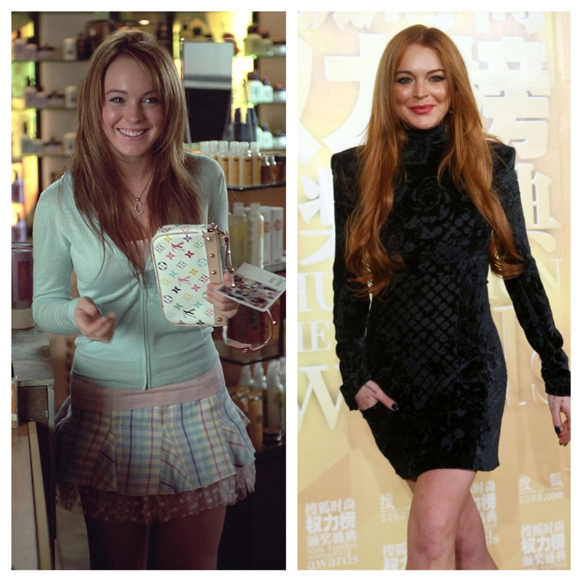 amusementforme:  Mean Girls cast: Then and Now   THIS IS SO IMPORTANT