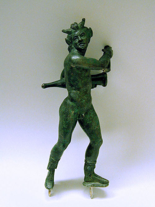 the-evil-clergyman: Satyr with a Amphora (Roman 1st Century)