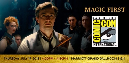 Guys, our short film about wizarding world in Russia is airing today at SDCC, run as fast as you can