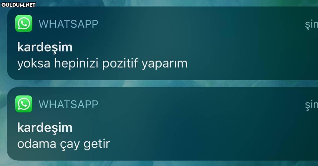 Bu nası tehdit la...