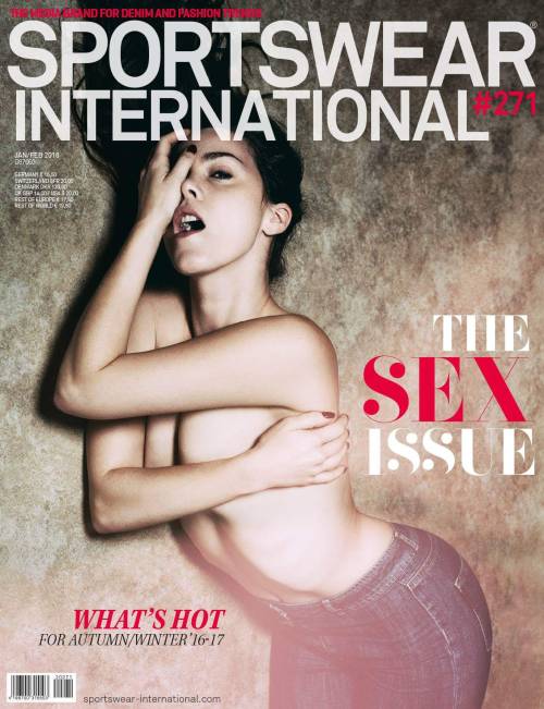 My First Cover! :D :Dby Ryan Michael Kelly for Sportswear International 