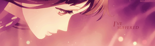 senj0ugahara: “If everything was in exchange for meeting you, then I feel it’s