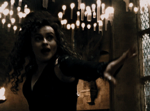 Bellatrix Lestrange née Black inHARRY POTTER AND THE HALF-BLOOD PRINCEdir. David Yates, 2009