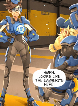 formerlytracer:yall tracer got her catchphrase