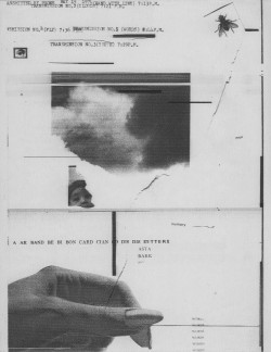vivipiuomeno1:  William Larson   (born 1942, North Tonawanda, NY)  - Untitled, Fireflier serie, 1974 - Electro-carbon print