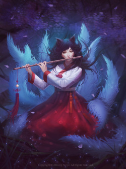 summonersofruneterra:  Ahri / Sona -  NPye13  