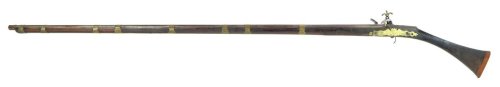 An Algerian miquelet musket, 19th century.
