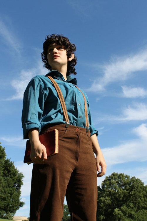 Fantastic Frodo Baggins cosplay by Seyma N. Incikli! Find them on Tumblr: im-glad-to-be-with-you-sam