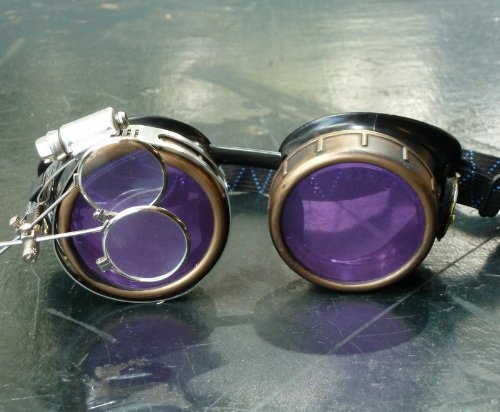 giftsunder100official:  Steampunk Victorian Welding Goggles Everyone has felt that they belonged in some fictionalized setting, and no one thinks a Steampunk era will actually come considering the way technology is going nowadays, but keep your dying