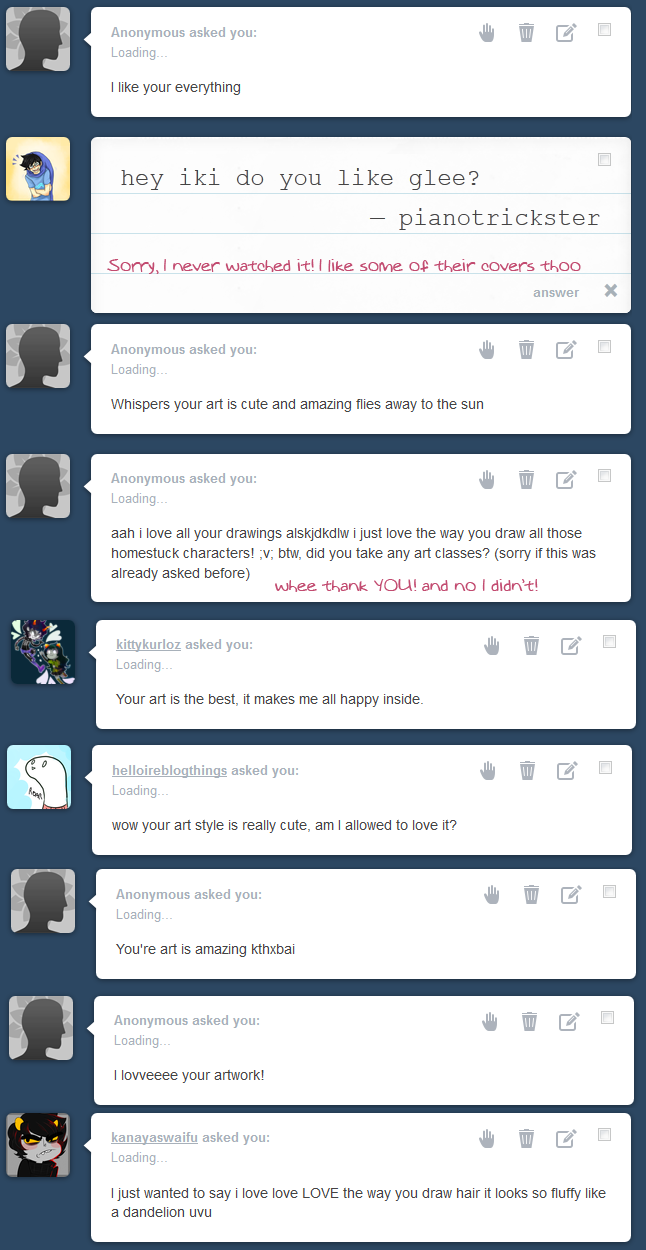 thank you all very much!! &lt;3  /flies away (sorry I had to put also fanmails