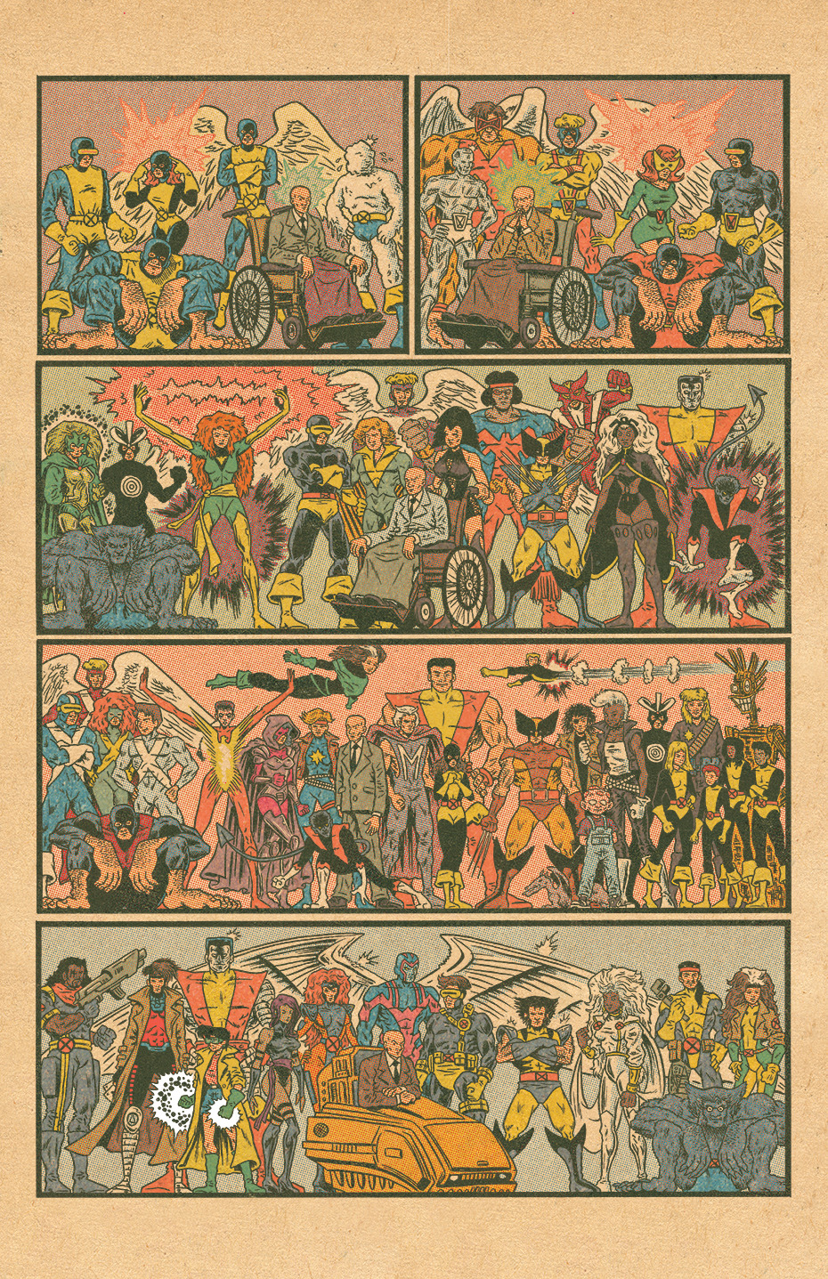 edpiskor:  “The X-Men Family Tree” (abridged). Would you read this comic documenting