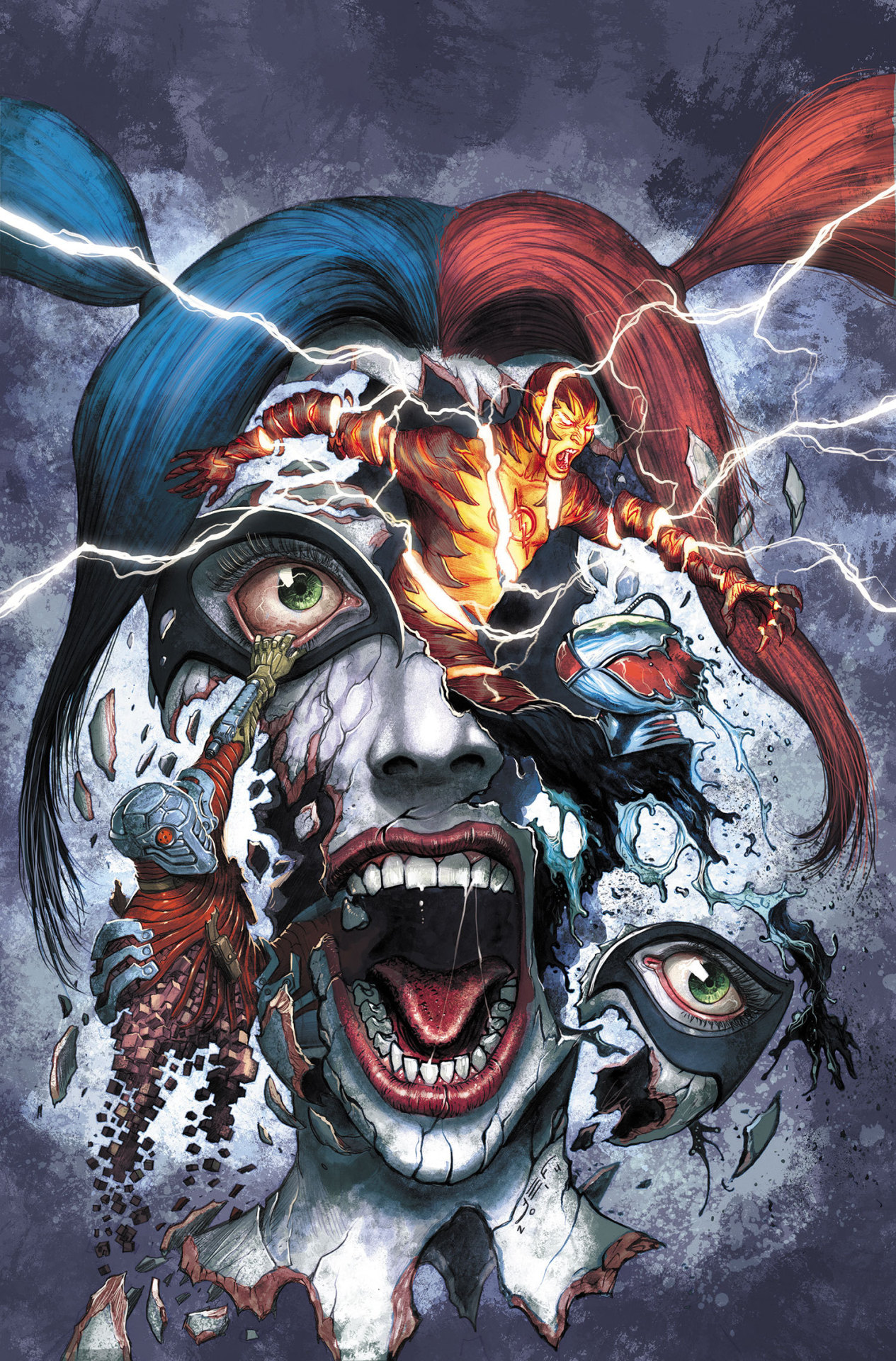 iamgeekroom:  Harley Quinn by Juan Ferreyra