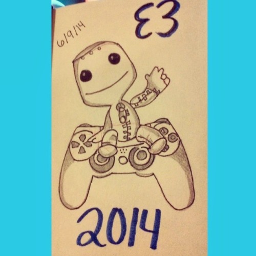 gingerbambii:
“ Guess you can tell one thing that I’m really excited for. :) #personal #e3 #E32014 #littlebigplanet3 #lbp #littlebigplanet #ps4 #sackboy #playstation #videogames #gaming #drawing #sketch #draw #art #pen #ink #artist #gamer
”