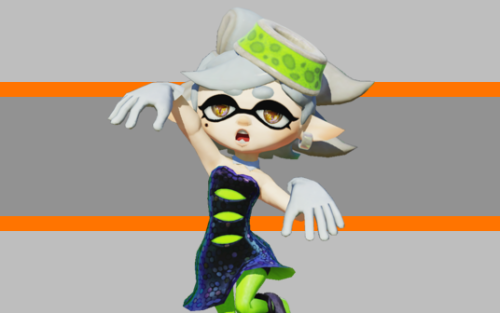 Marie from Splatoon drinks wet cement! requested by anonymous