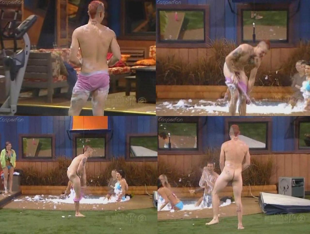 Crazy James stripping