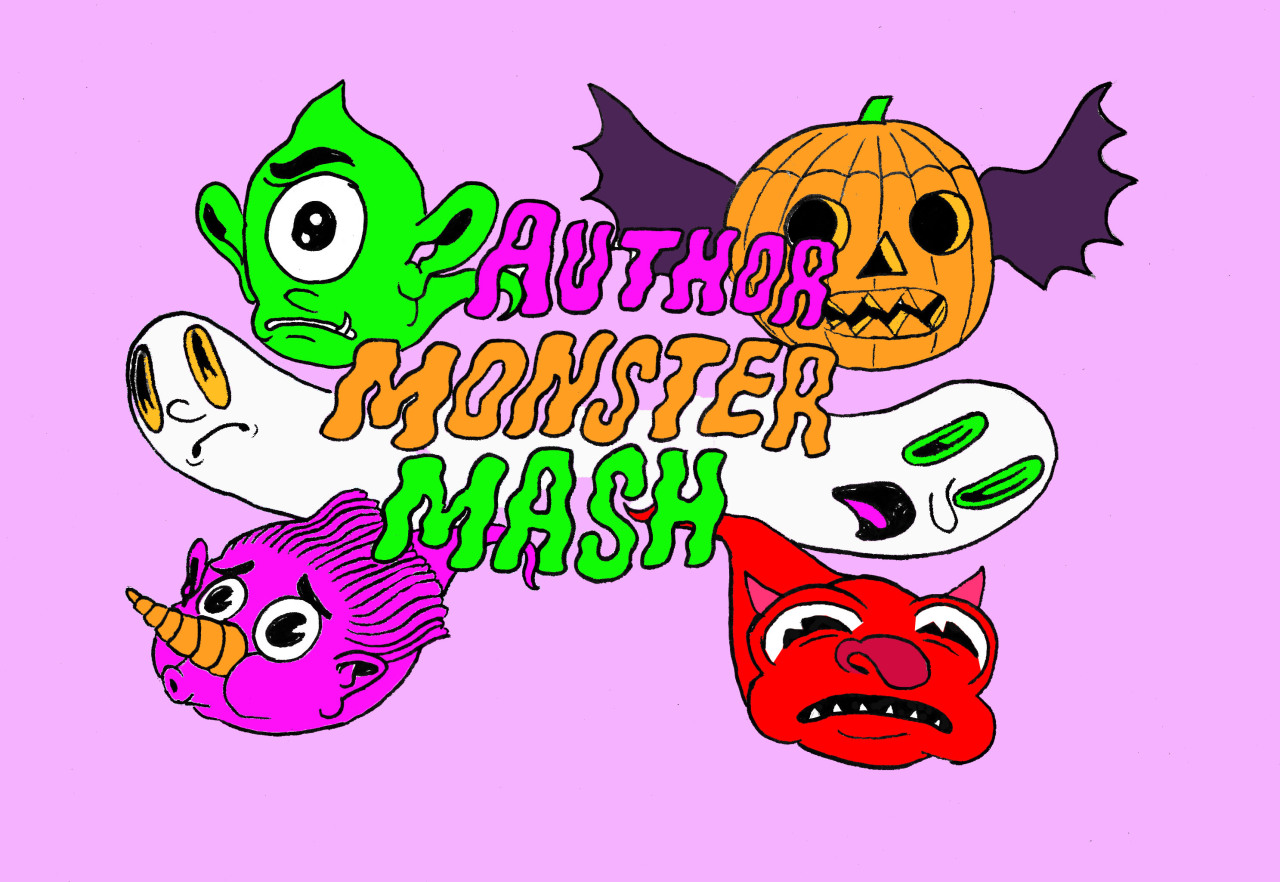 picadorbookroom:  Author Monster Mash by Madeline Gobbo 