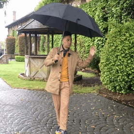 shedoeshimfashion:  Second day in California got caught in a little rain but did