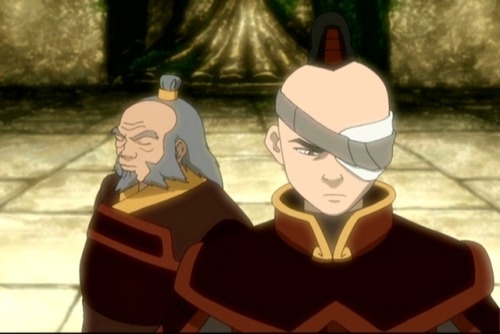 avatarsymbolism:Because of his abuse at the hands of his father, Zuko has developed a really unhealt