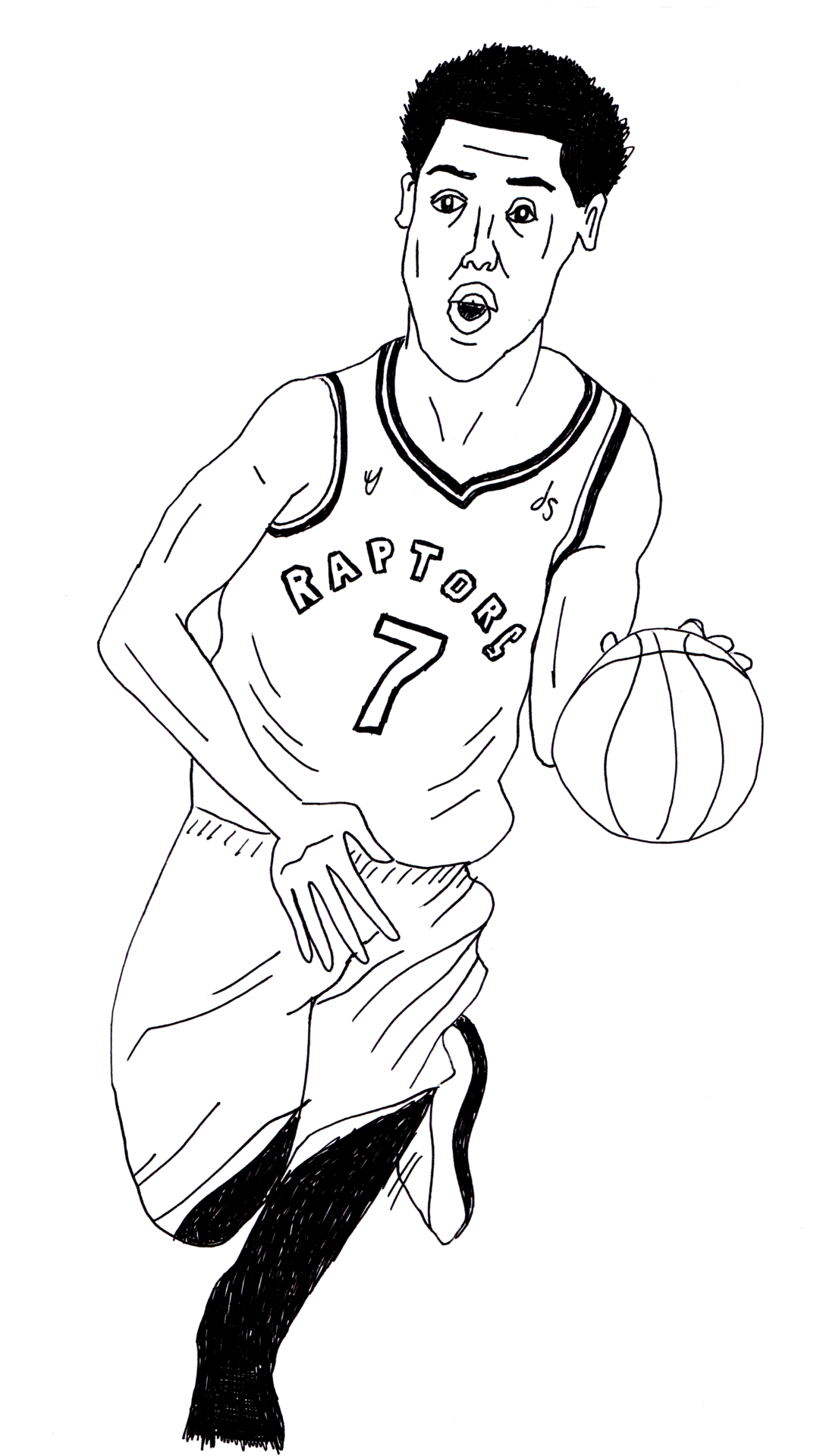 20 Toronto Raptors Coloring Pages - Printable Coloring Pages