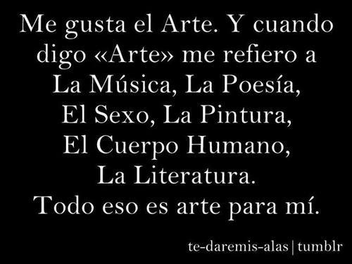 XXX Me gusta el Arte… | via Facebook en photo