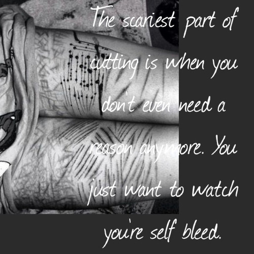 pain-from-the-inside:  Bloody mess… on We Heart It.