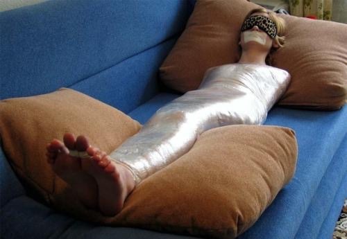 crotchropedslut:  bondageinsocks:  yousickfuckletmeview:  Curvy women and Mummification is a combo that can’t go wrong.  Let’s get you wrapped up tight whore crotchropedslut  Which is your favourite?  I can’t choose sir bondageinsocks