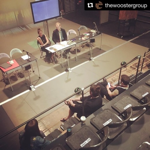 Photo by @thewoostergroup &ldquo;Prepping for tonight&rsquo;s performance of #thetownhallaffair at #