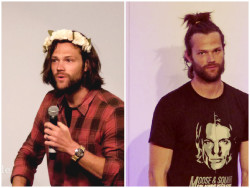 fiftyshadesoffarah:  Someone said Jared Padalecki is ugly,I said bitch where?They said under all that hair,I said BITCH WHERE?