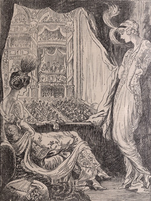 chadmsirois:At the Metropolitan opera. Mids 1910s.