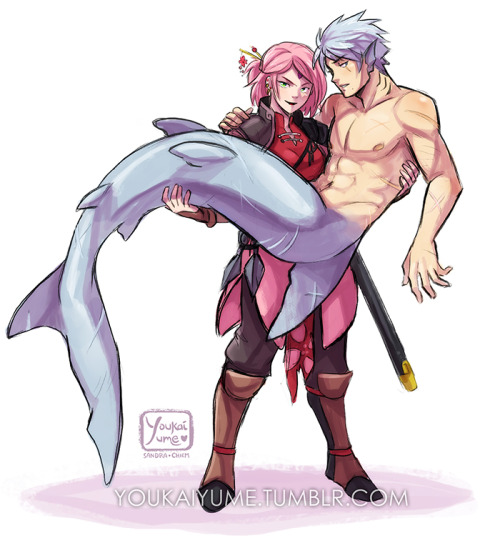 stormears: ksanon: The KakaSaku Mermaid AU that nobody asked for. Yume: I had this concept in my hea