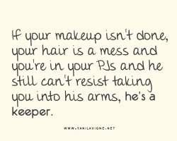 mynaughtyself:  terry-two:  I keep telling her that but she don’t believe me? :)  Yes you are a keeper Sir. kiss