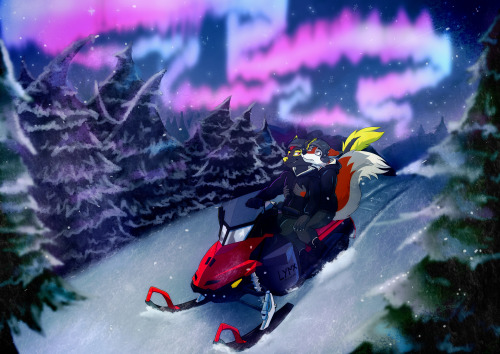 Commission For Wlaix And Kyuubifoxy! In Collaboration With Onyx, Who Took Care Of The Background