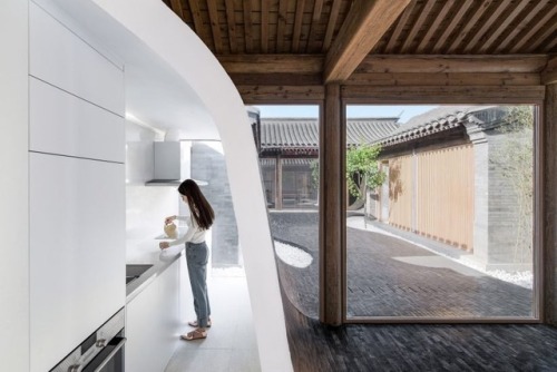 goodwoodwould: Good wood - Beijing based Arch Studio renovated a traditional courtyard house in the 