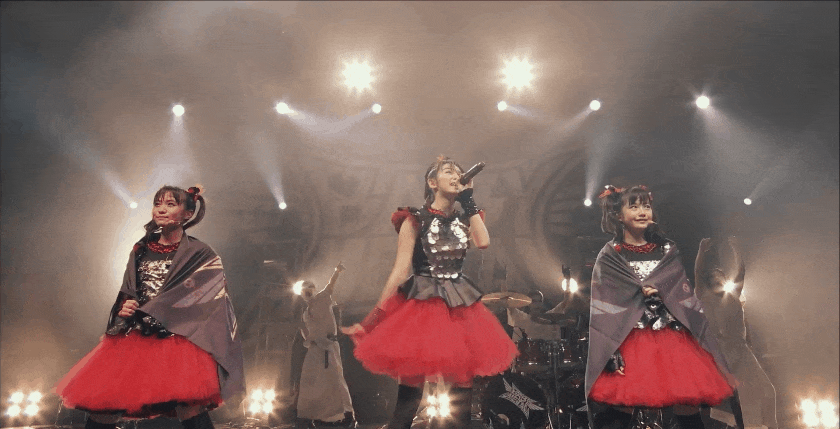 Babymetal In London At The Forum 14 07 07 Babymetal See You Gif キセキノカケラ Pretty Pink Rose 0413xxx