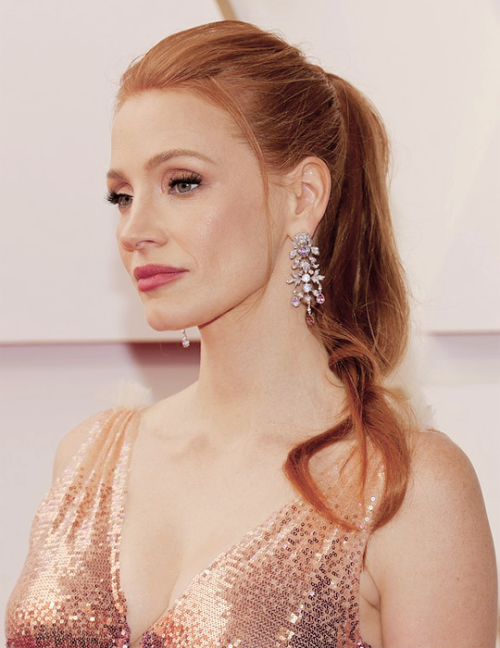 troublefindsme: JESSICA CHASTAIN.94th Academy Awards, 2022. 