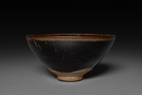 Tea Bowl: Jian ware, 960-1279, Cleveland Museum of Art: Chinese ArtSize: Overall: 6.5 x 12.2 cm (2 9