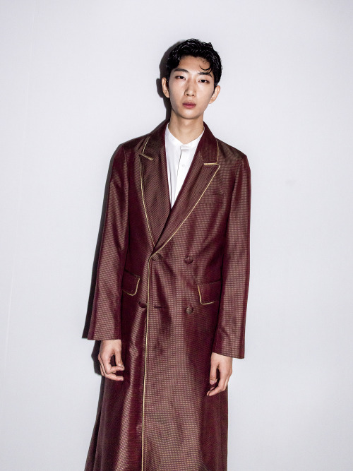 Seoul Fashion Week 2016 S/S BackstageORDINARY PEOPLELEE BOMCHAN