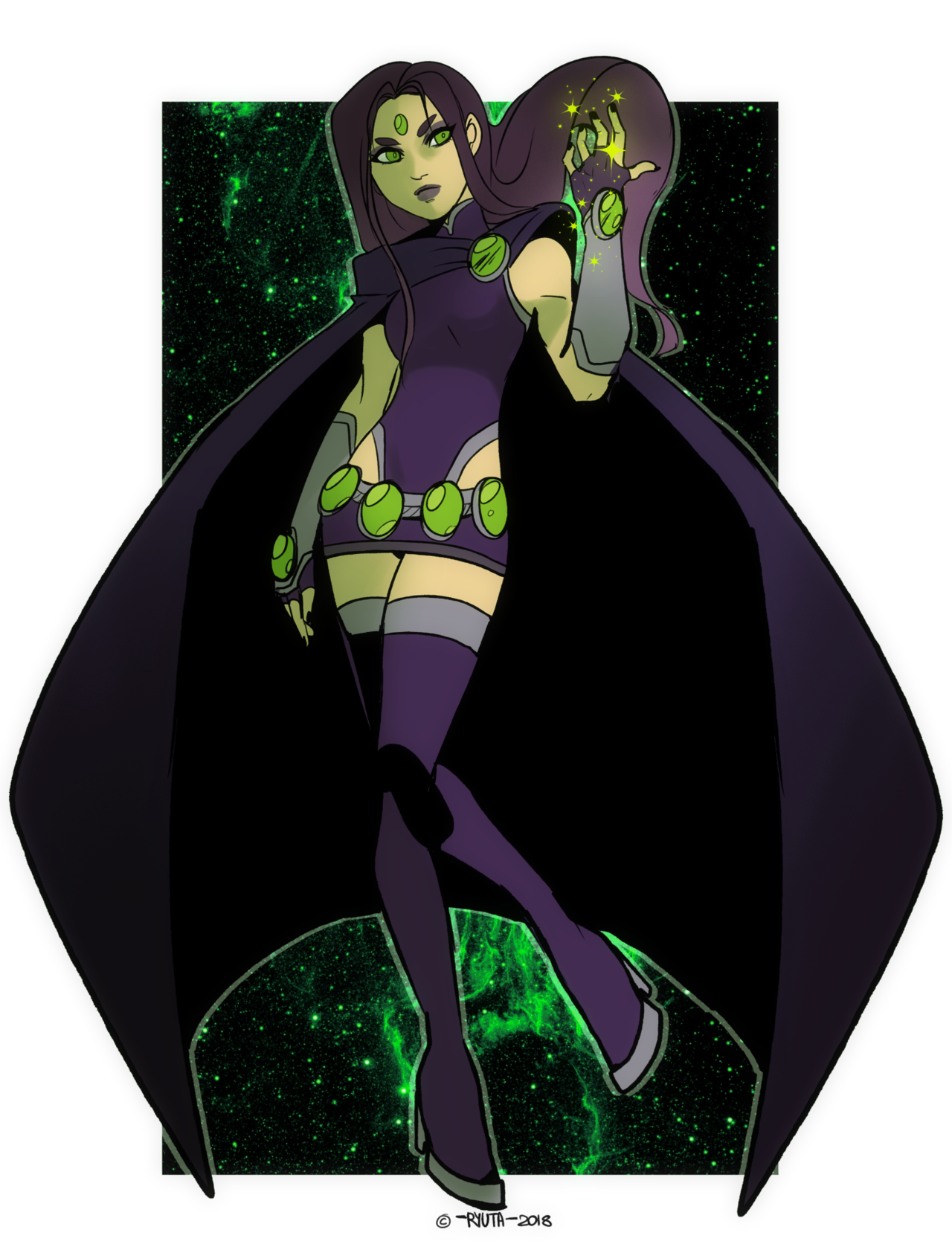 wonderryuta:Princess Koriand’r of Azarath/ Ravenfire 
