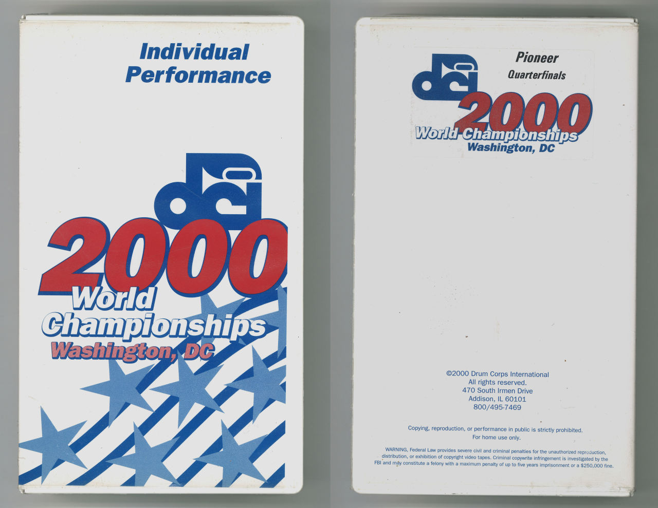 VAULT OF VHS — DCI 2000 World Championships - Washington, DC VHS... VAULT OF VHS — DCI 2000 World Championships - Washington, DC VHS...