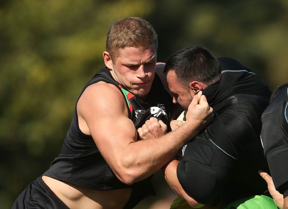 roscoe66:  Thomas and George Burgess of the South Sydney Rabbitohs 