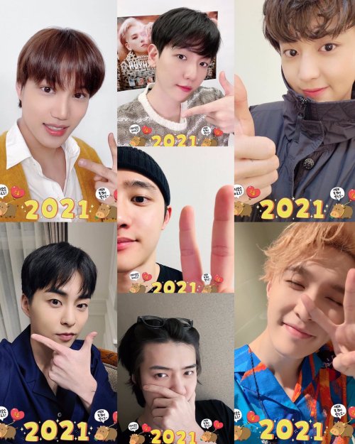 dailyweareoneexo:210211 EXO LYSN update:“HAPPY Lunar New Year‍♂️ #EXOEXO-L wishing you a h