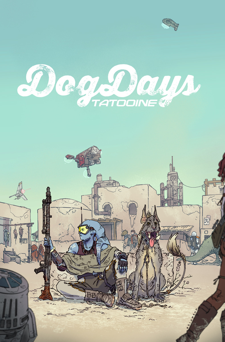 konradwerks: Sketch that went a little too far and turned into a mock cover. Sometimes