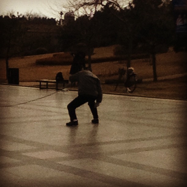 Whip cracking, Xinghai Square #dalian #china #prc