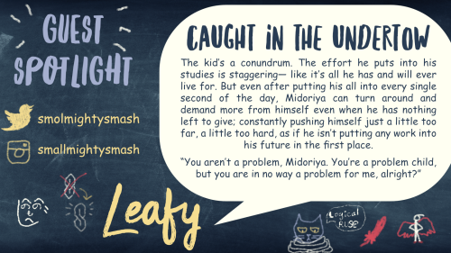 problemchild-zine:Guest Spotlight: Leafy We are thrilled to announce Leafy as the guest writer to Pr