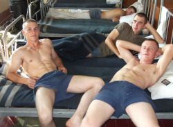 parisiangayperv:  army room 