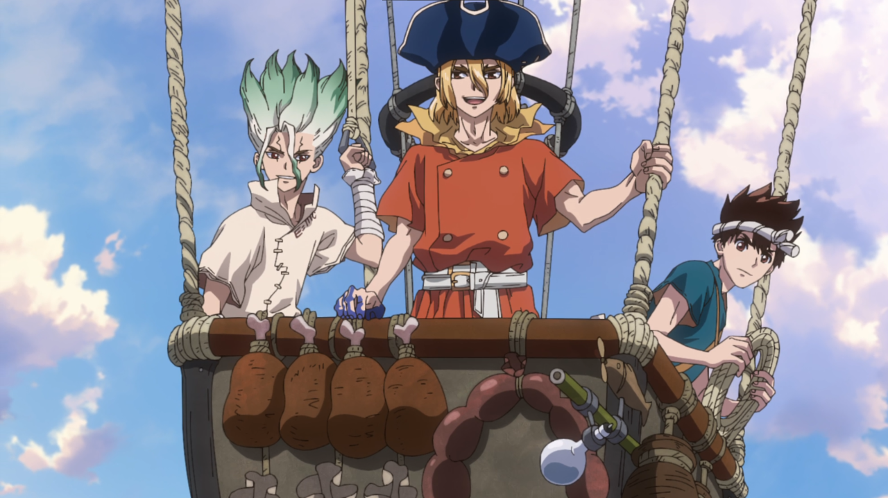 Animehouse — Dr. Stone S3 Episode 1: New World Map