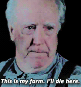 hershelgreene:    You walk outside, you risk your life. You take a drink of water,