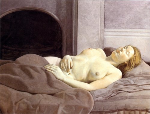 Lucian Freud - Sleeping Nude (1950)